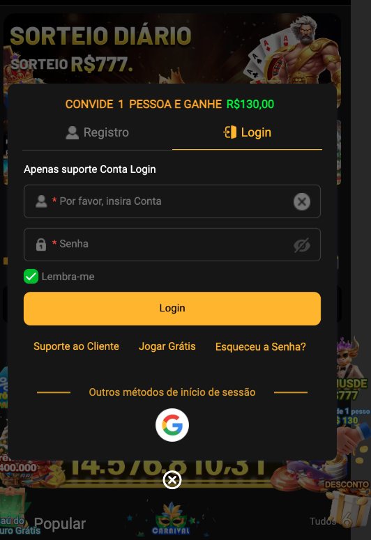 Aplicativo móvel BET922